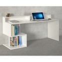 Scrivania ufficio design moderno 180x60x92,5cm con sopralzo Esse 2 Plus 