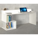 Scrivania ufficio design moderno 180x60x92,5cm con sopralzo Esse 2 Plus 