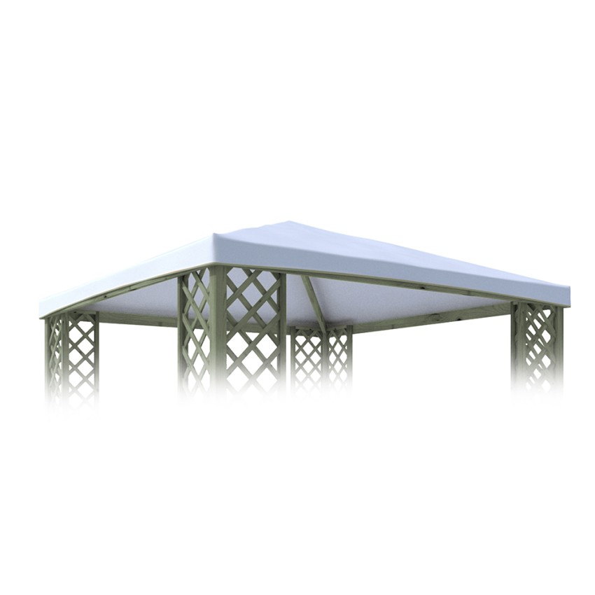 Ersatzdach für Pavillon 300x300cm aus wasserdichtem PVC Suara Aktion Ersatzdach für Pavillon 300x300cm aus wasserdichtem PVC Suara Aktion