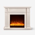 Camino elettrico a basso consumo 1500W cornice bianca Göteborg Promozione