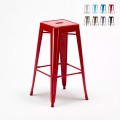 tabouret de bar design industriel en acier et métal steel up Promotion