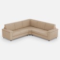 Ecksofa aus Stoff 246x246 cm mit Halbinsel Marrak 14AG 