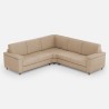 Ecksofa aus Stoff 246x246 cm mit Halbinsel Marrak 14AG 