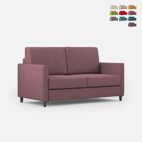 Wohnzimmer Sofa aus Stoff 2-Sitzer 158 cm modernes Design Karay 140 Aktion