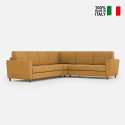 Ecksofa Wohnzimmer 6-Sitzer modern Stoff 288x248cm Yasel 18AG 
