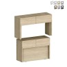 Ensemble de 2 rallonges 66-290 cm pour table à manger Pratika A + B Vente