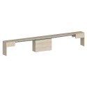 Ensemble de 2 rallonges 66-290 cm pour table à manger Pratika A + B 