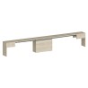 Ensemble de 2 rallonges 66-290 cm pour table à manger Pratika A + B 