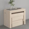Ensemble de 2 rallonges 66-290 cm pour table à manger Pratika A + B Caractéristiques