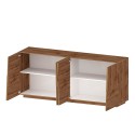 Credenza soggiorno madia stile moderno 4 ante 200x44x86 Darill Misure