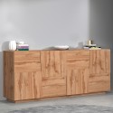 Credenza soggiorno madia stile moderno 4 ante 200x44x86 Darill Saldi