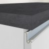 Cucina lineare completa 256cm design moderno componibile Domina 