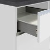 Cucina lineare completa 256cm design moderno componibile Domina 