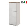Mobile copri frigo incasso 2 ante contenitore cucina 60x60x164,5h Halser Prezzo