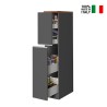 Meuble de cuisine moderne avec 2 tiroirs à épices 30x60x164,5 Trym Prix