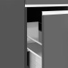 Meuble de cuisine moderne avec 2 tiroirs à épices 30x60x164,5 Trym 