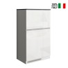 Set Möbel Abdeckung für eingebaute Kühlschränke und linear Küchentür Gewürzregal Fist Eigenschaften