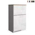 Set mobili copri frigo a incasso e portaspezie cucina lineare Fist Promozione