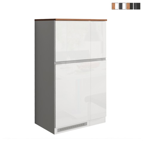 Set Möbel Abdeckung für eingebaute Kühlschränke und linear Küchentür Gewürzregal Fist Aktion