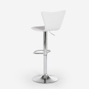 Sgabello bar cucina girevole elegante design moderno regolabile Folks Caratteristiche