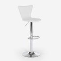Sgabello bar cucina girevole elegante design moderno regolabile Folks Stock