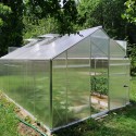 Serre de jardin aluminium polycarbonate 290x360-430-500x220h Sanus WL Catalogue