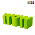 Panchina divanetto design moderno Slide Wow interni e giardino Modello