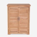 Gartenholzschrank mit 2 Türen 69x43x88 cm Pintail Verkauf
