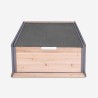 Abri de jardin en bois pour robot tondeuse à gazon Grouse Remises