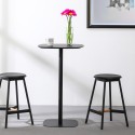 Hoher Tisch für quadratische Barhocker 60x60 cm moderner Stil Arven Angebot