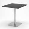 Table carrée 70x70 pour bars restaurants et hôtels Horeca 