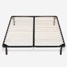 Doppelbett 160x190cm Holzlattenrost Stahl Luzern Plus Verkauf