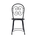 Set 2 x klappbare Stühle aus Eisen für den Außenbereich im Bistro-Roche-Stil Sales