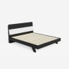 Letto matrimoniale design in legno moderno 160x190cm testata doghe Landeck Caratteristiche