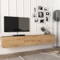 3-türiger TV-Hängeschrank 180cm Wohnzimmer modernes Design Damla Sales