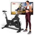 Fit bike volano 18 kg professionale indoor cycling Athena Caratteristiche