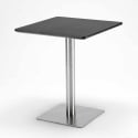 Table restaurant 60x60 carrée avec pied central pour bar bistrot Horeca Remises