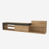 Mobile moderno porta TV design sospeso 1 anta e scaffale 180x32x42cm Trella Catalogo