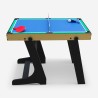 Table de jeu pliante multifonction 3in1 table billard ping pong air hockey Texas Modèle