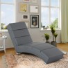 Chaise longue fauteuil de salon en similicuir moderne Dijon Catalogue