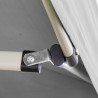 Tonnelle de jardin pliante 3x3 en fer pour camping plage Expo Remises