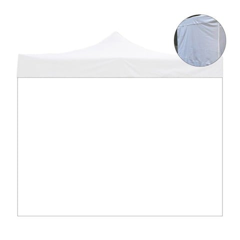 Paroi latérale pliable pour gazebo de jardin 3x6 avec porte enroulable Promotion