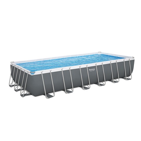 Piscine hors sol Rectangulaire Power Steel 732x366x132 Bestway 56475 Promotion