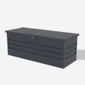 Auflagenbox Gartenbox 165x69x62cm aus Stahl Innsbruck Rabatte