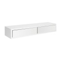 Tiroirs suspendus de salon étagère murale design moderne Domino Maxi 
