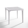 Tavolo da giardino bar esterno quadrato 80x80cm in polipropilene Malmo Prezzo