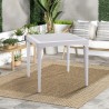 Tavolo da giardino bar esterno quadrato 80x80cm in polipropilene Malmo Catalogo