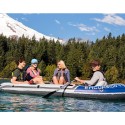 Intex 68324 Excursion 4 Boot Set Aufblasbares Schlauchboot Verkauf