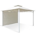 Gazebo 3,3x3,3 metri giardino bar veranda mercato pagoda Antigua uv Costo