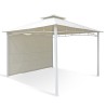 Gazebo 3,3x3,3 metri giardino bar veranda mercato pagoda Antigua uv Costo